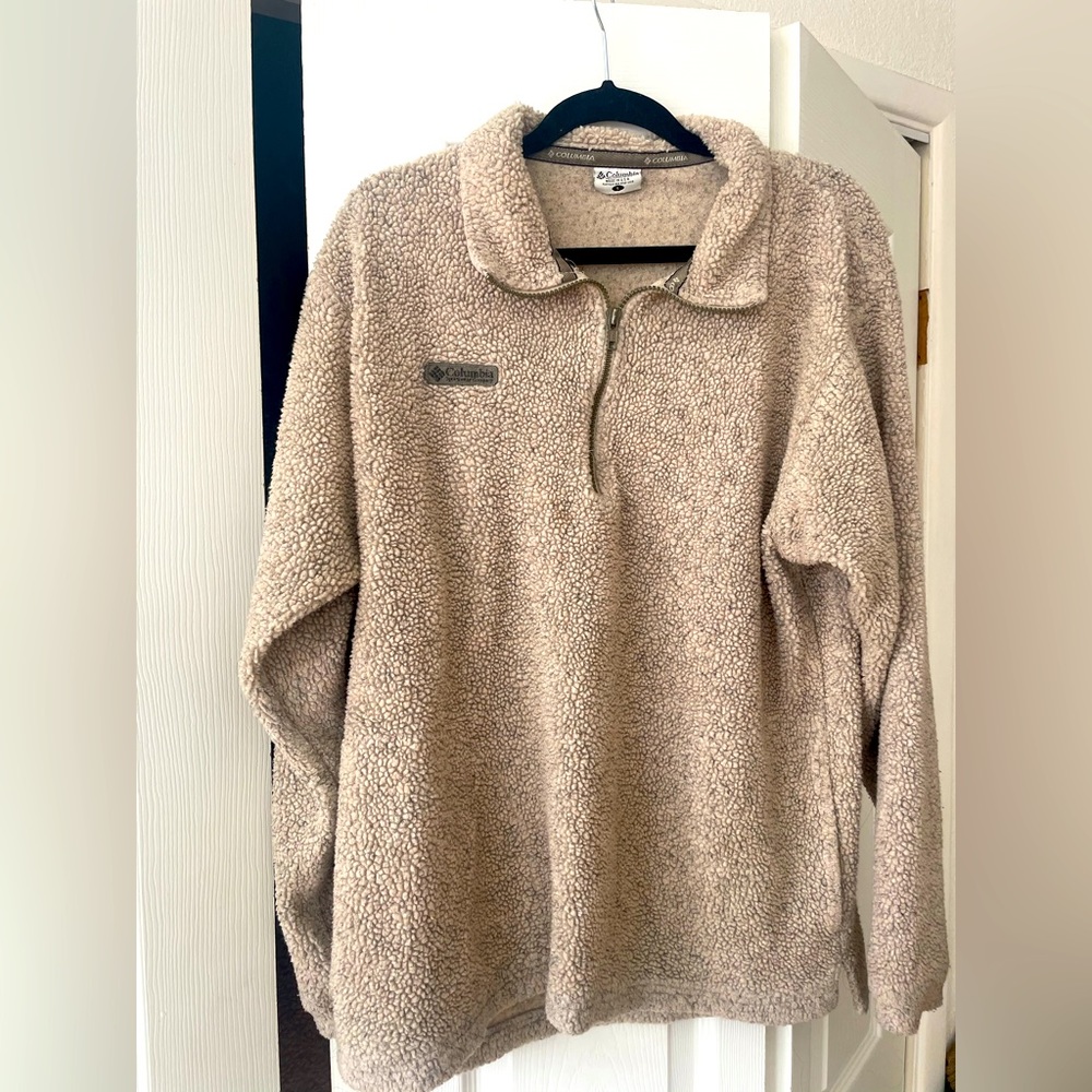Vintage Columbia Half zip Sweatshirt